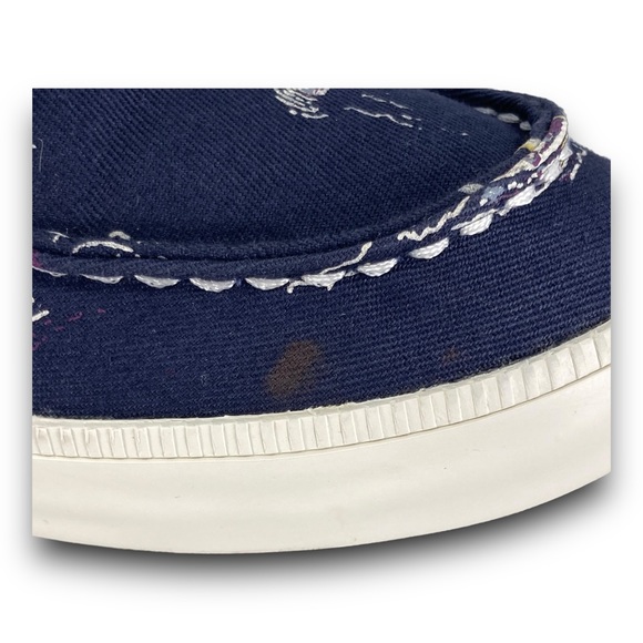 Timberland Newport Bay Canvas Oxford Boat Shoes A15N6 Navy Blue Purple Women 9 - Picture 10 of 10